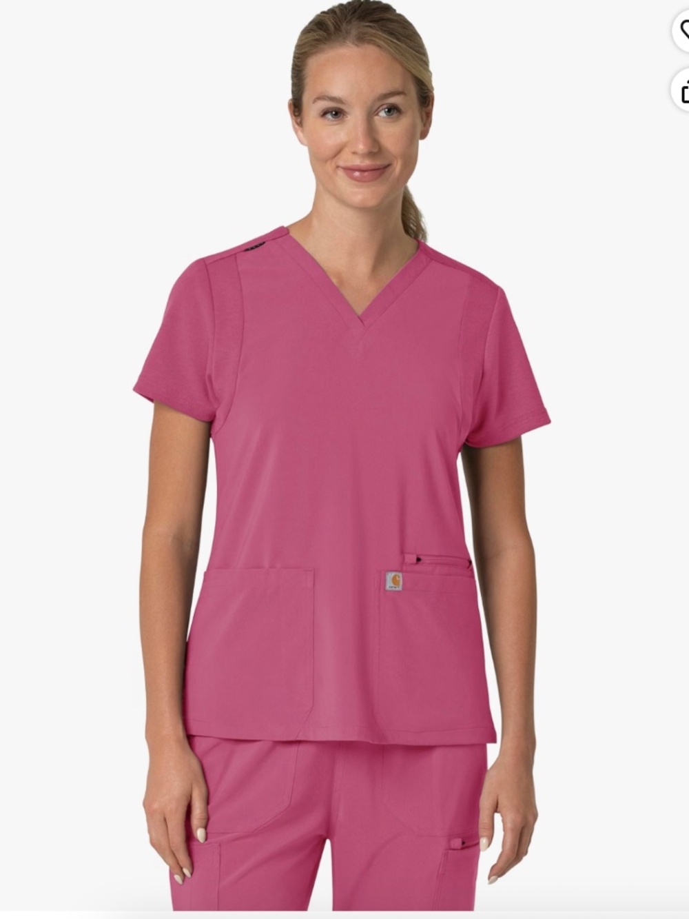 Carhartt Scrubs for Women Force Cross-Flex, BOTH top and bottom